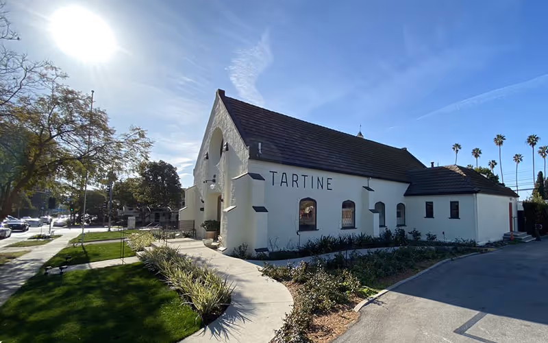 Tartine at 1925 Arizona in Santa Monica, California