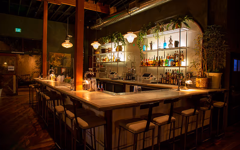 Interior bar West Adams District