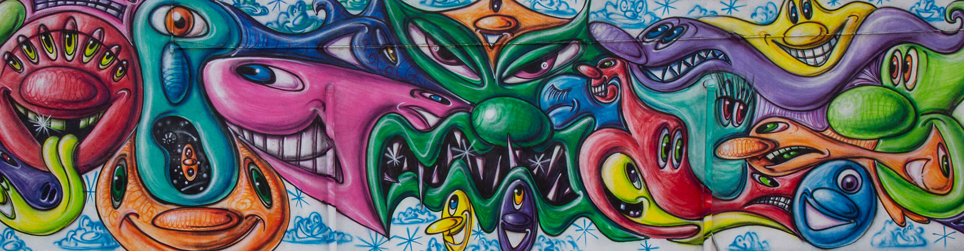 West Adams District wall mural